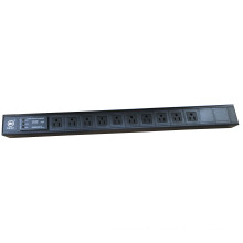 Stable Quality 1.5U 10 Way 15A Aamerican PDU Rack-mount PDU